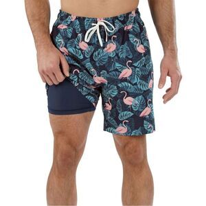 Men's Members Mark Flamingo swim trunks